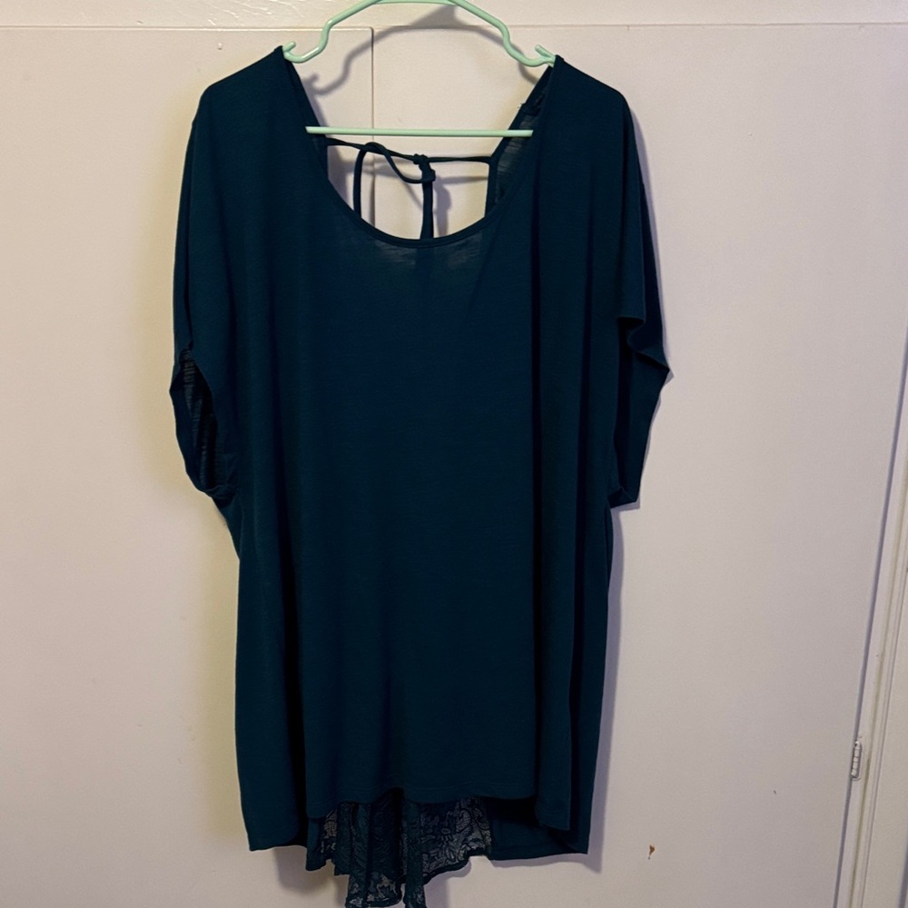 Torrid Dark Green Blouse